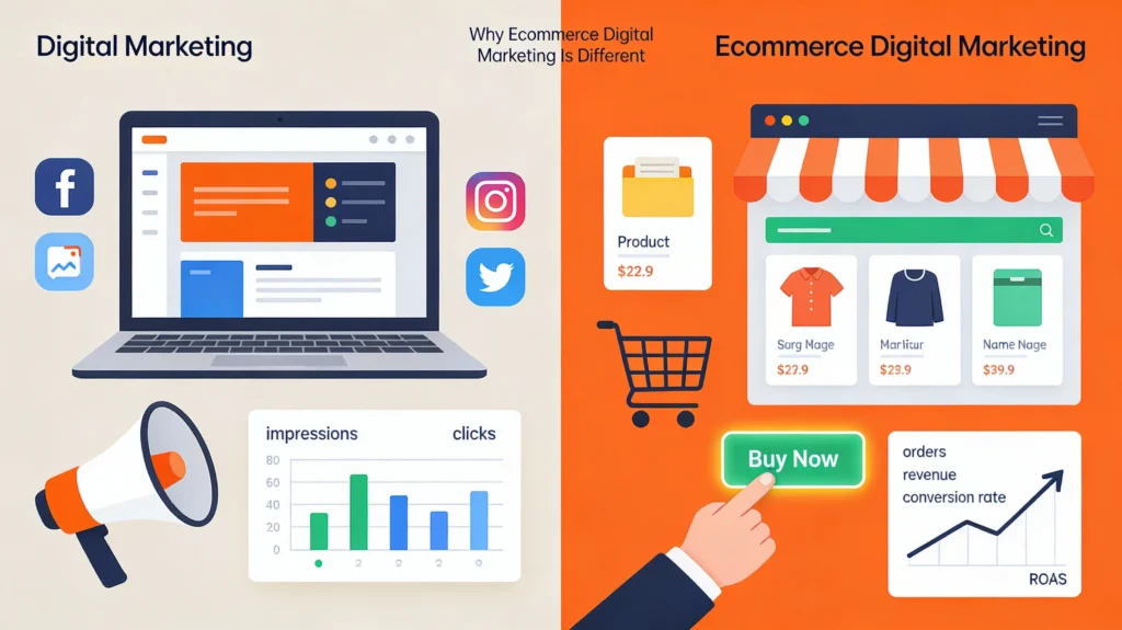 Why Ecommerce Digital Marketing Is Different