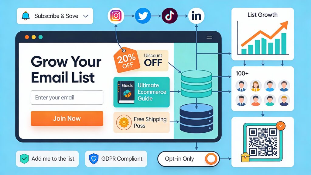 About Growing an Email List