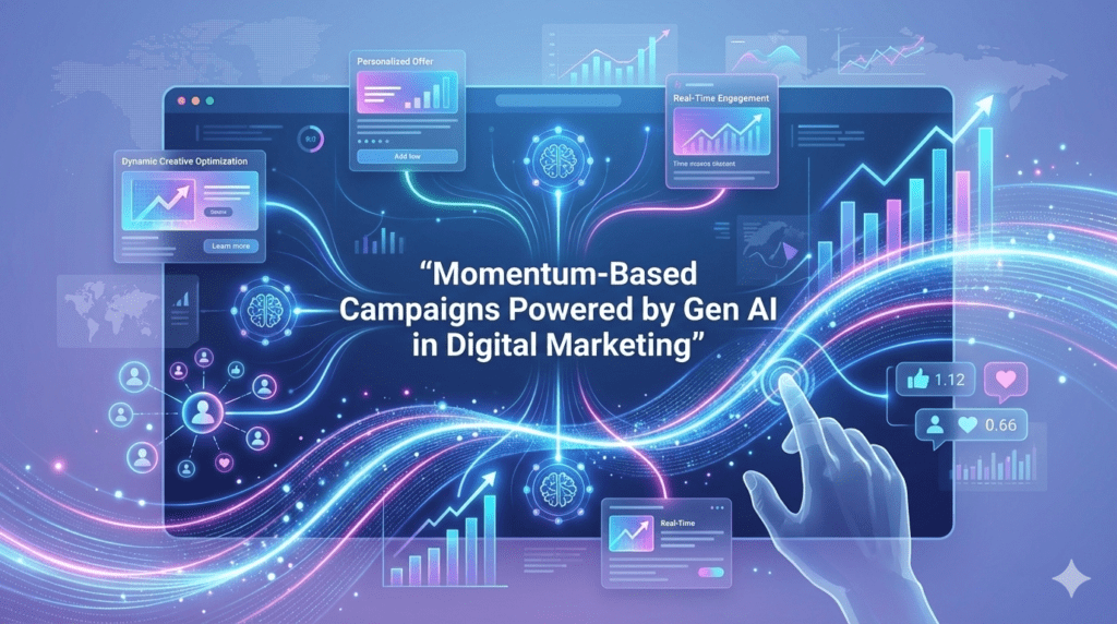 Momentum-Based Campaigns Powered by Gen AI in Digital Marketing