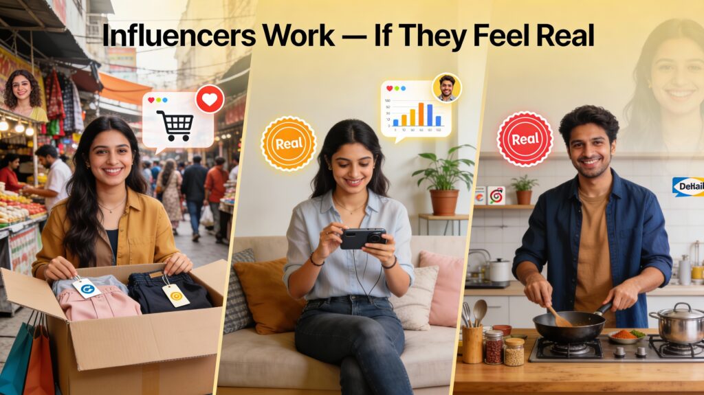 Influencers Work — If They Feel Real